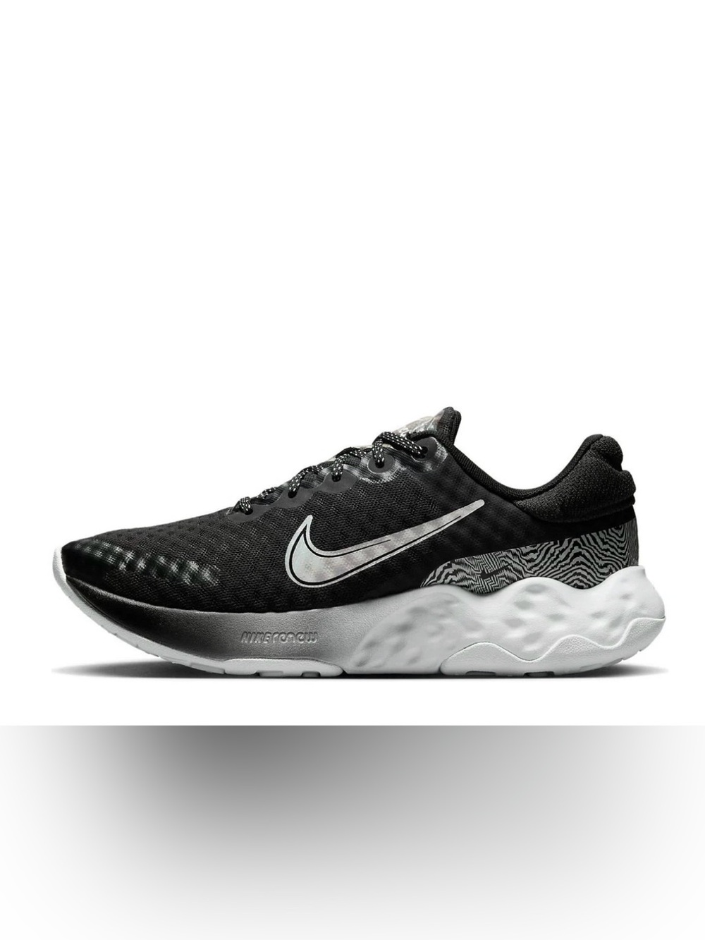 Nike Women's Renew Ride 3 Premium 'Black Zebra